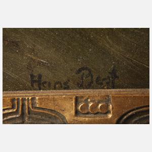 Hans Best, attr., Mann in der Stube