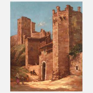 Charles Bisschops, attr., "Daroca-Aragon"