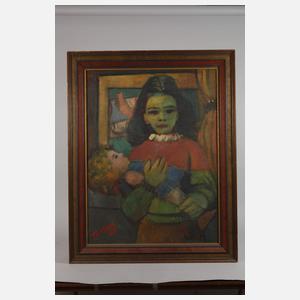 Rudolf Bredow, Mädchen mit Puppe