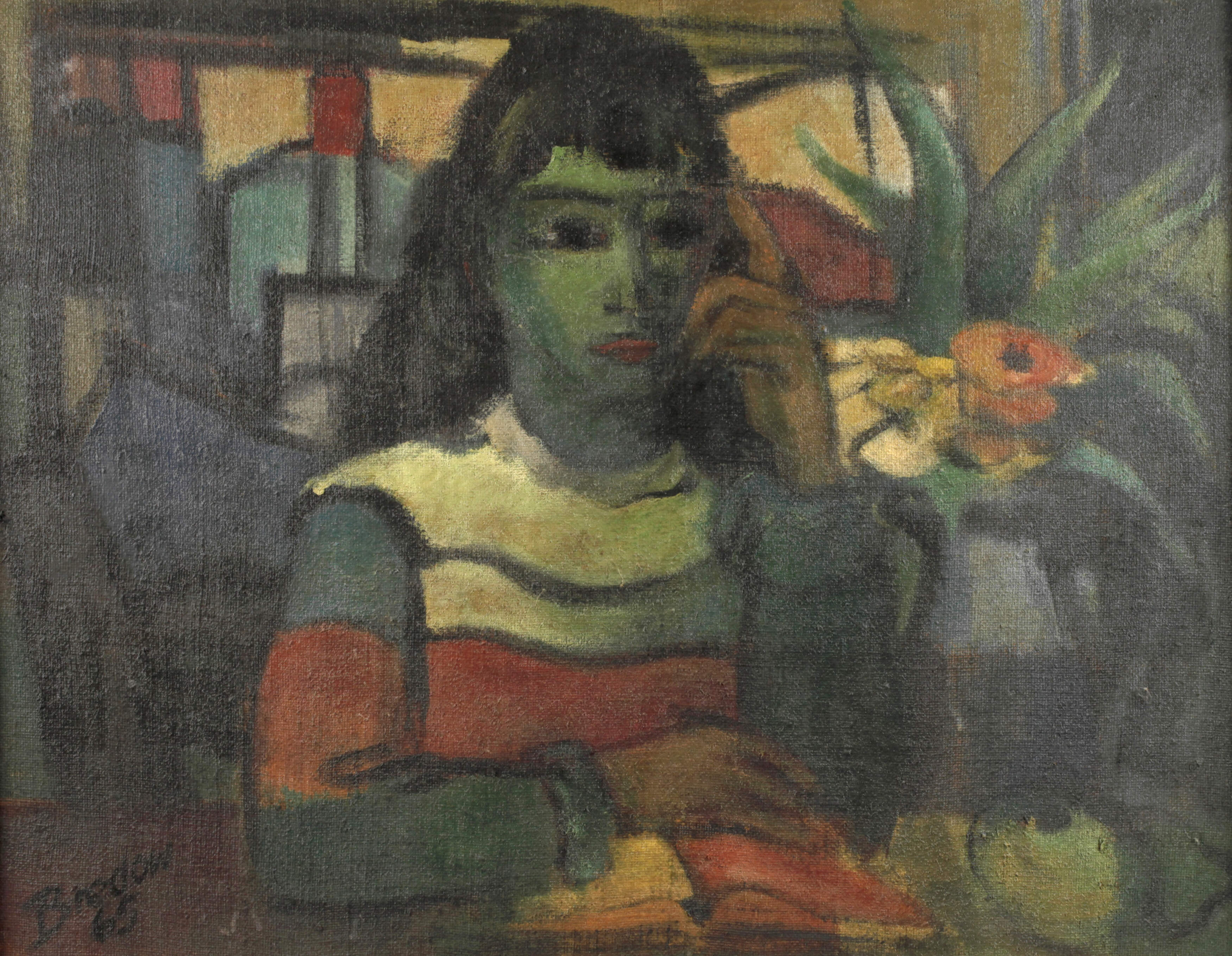 Rudolf Bredow, Mädchen mit Buch