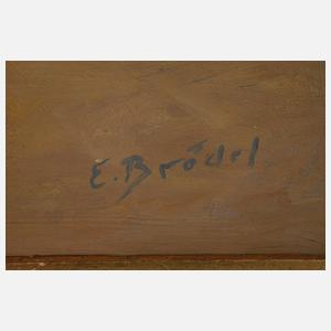 Ernst Brödel, Portrait eines Vollbluts