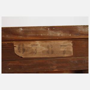 Constant Byon, attr., Kartenspieler im Weinkeller