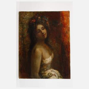 Guy Cambier, attr., Mädchenbildnis