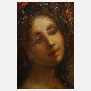 Guy Cambier, attr., Mädchenbildnis