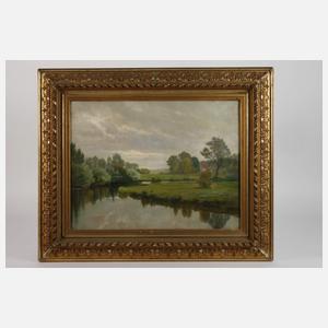 Wilhelm Clemens, Landschaft mit See