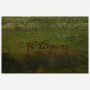 Wilhelm Clemens, Landschaft mit See