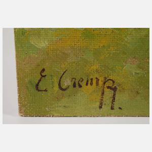 Erminio Kremp, Bei der Olivenernte vor Palermo