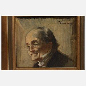 Otto Dinger, Pendants Portraitstudien