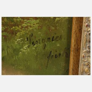 August Fink, Bauernhof bei Lenggries