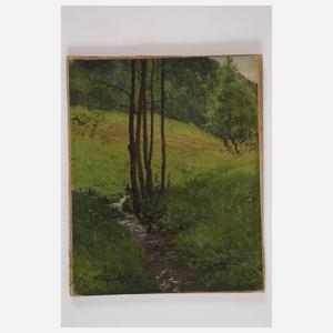 Hanny Franke, Sommerliche Bachlandschaft