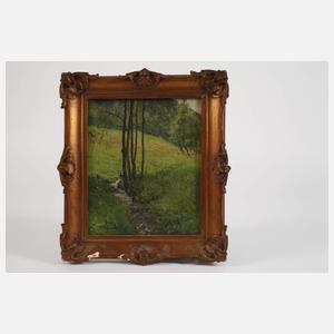 Hanny Franke, Sommerliche Bachlandschaft