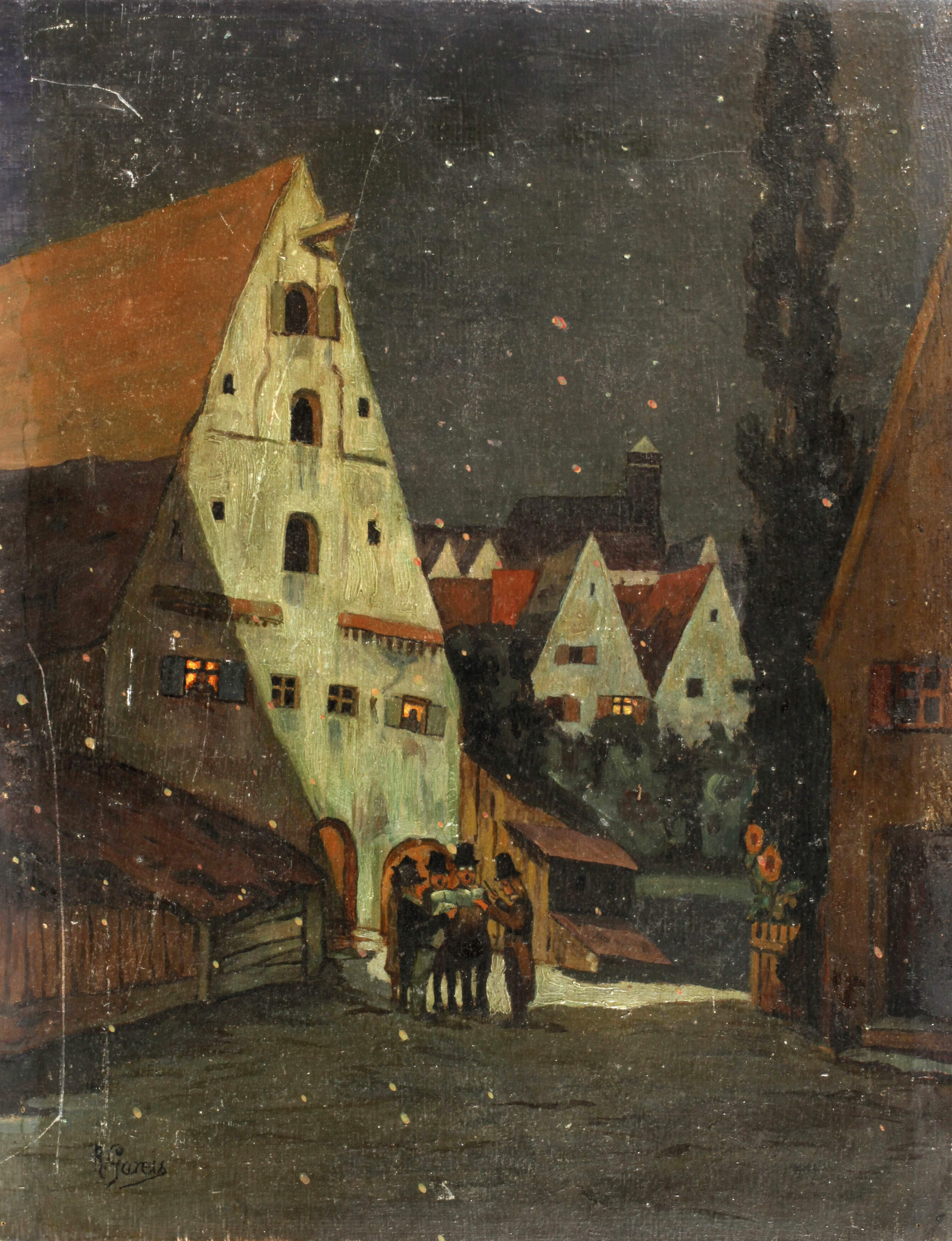 R. Gareis, Abendliches Geburtstagsständchen