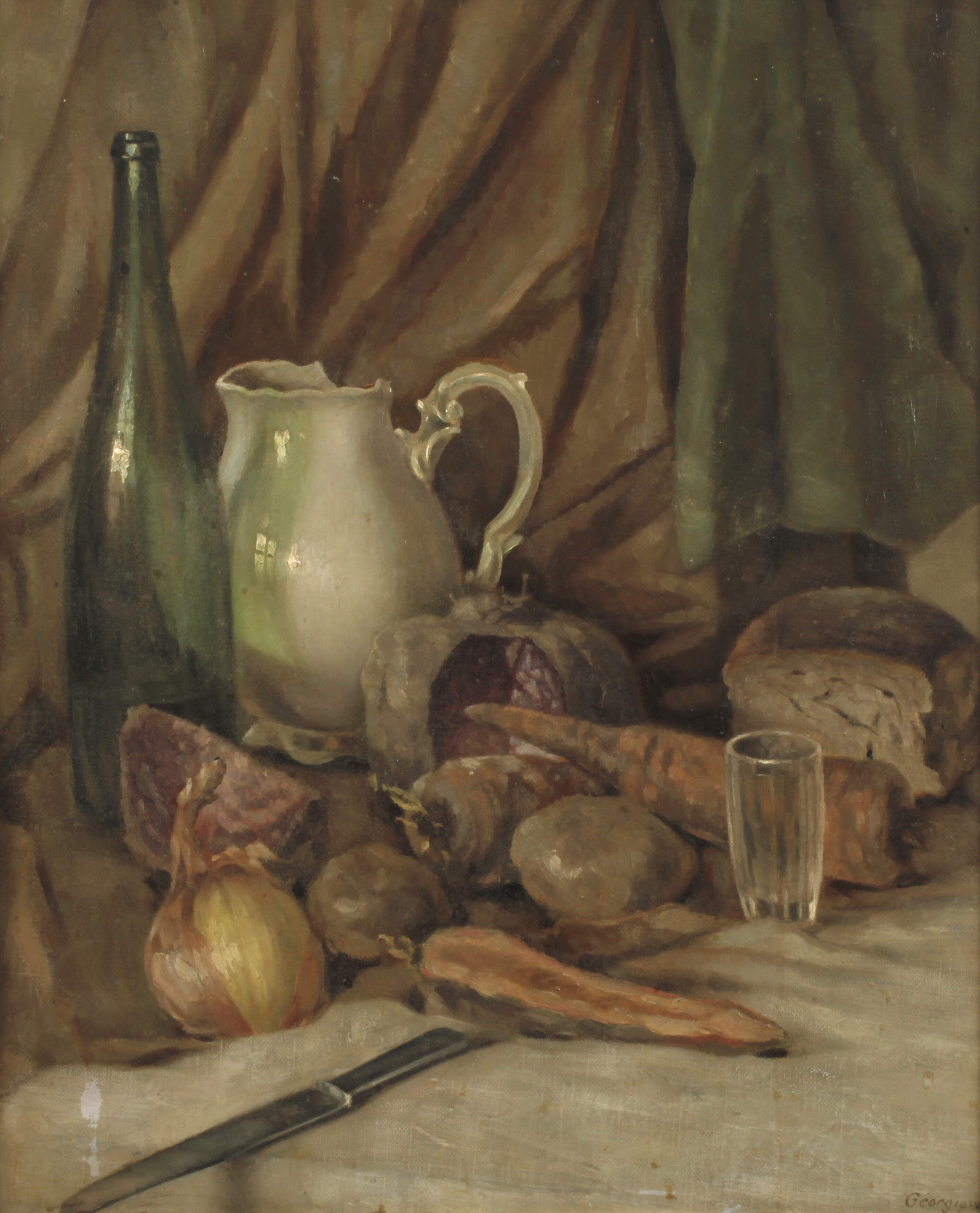 Georgiew, Stillleben mit Gemüse