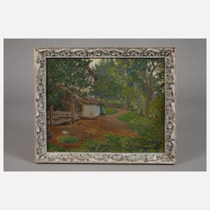 Gorgeard, Sommerliche Dorfimpression