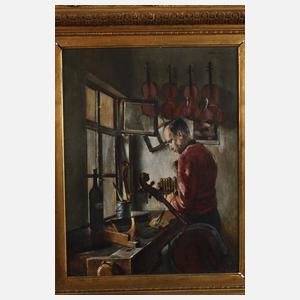 Prof. Hermann Graf, Beim Geigenbauer