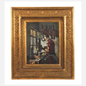 Prof. Hermann Graf, Beim Geigenbauer