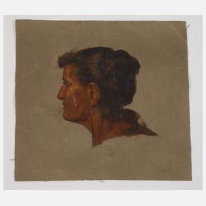 Hagen, Portraitstudie einer Südländerin