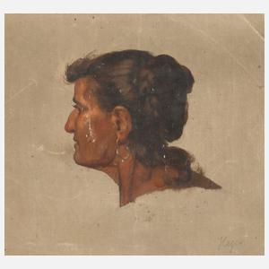 Hagen, Portraitstudie einer Südländerin