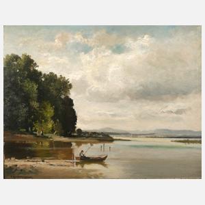 Fritz Halberg-Krauss, Fischer am Chiemsee