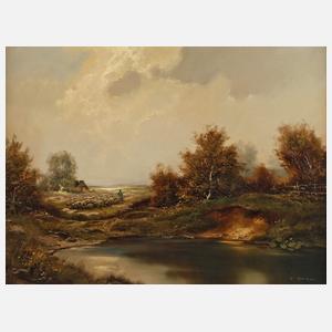 H. Haller, Pastorale Landschaft