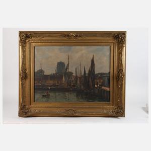 Wilhelm Hambüchen, Hafenansicht