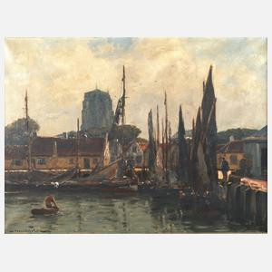 Wilhelm Hambüchen, Hafenansicht