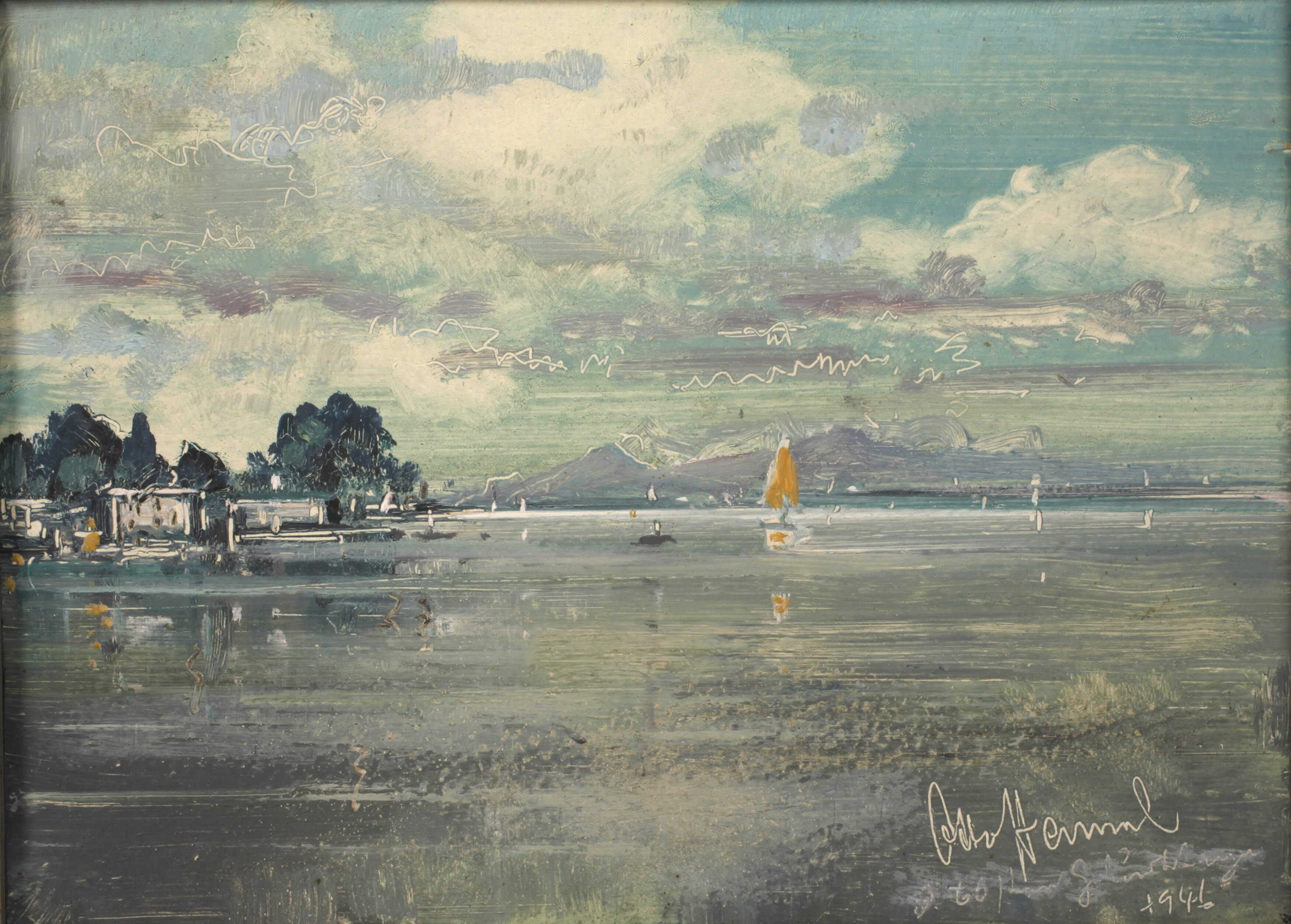 Otto Hamel, Der sommerliche Chiemsee