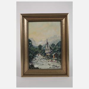 Otto Hamel, Ansicht von Ramsau