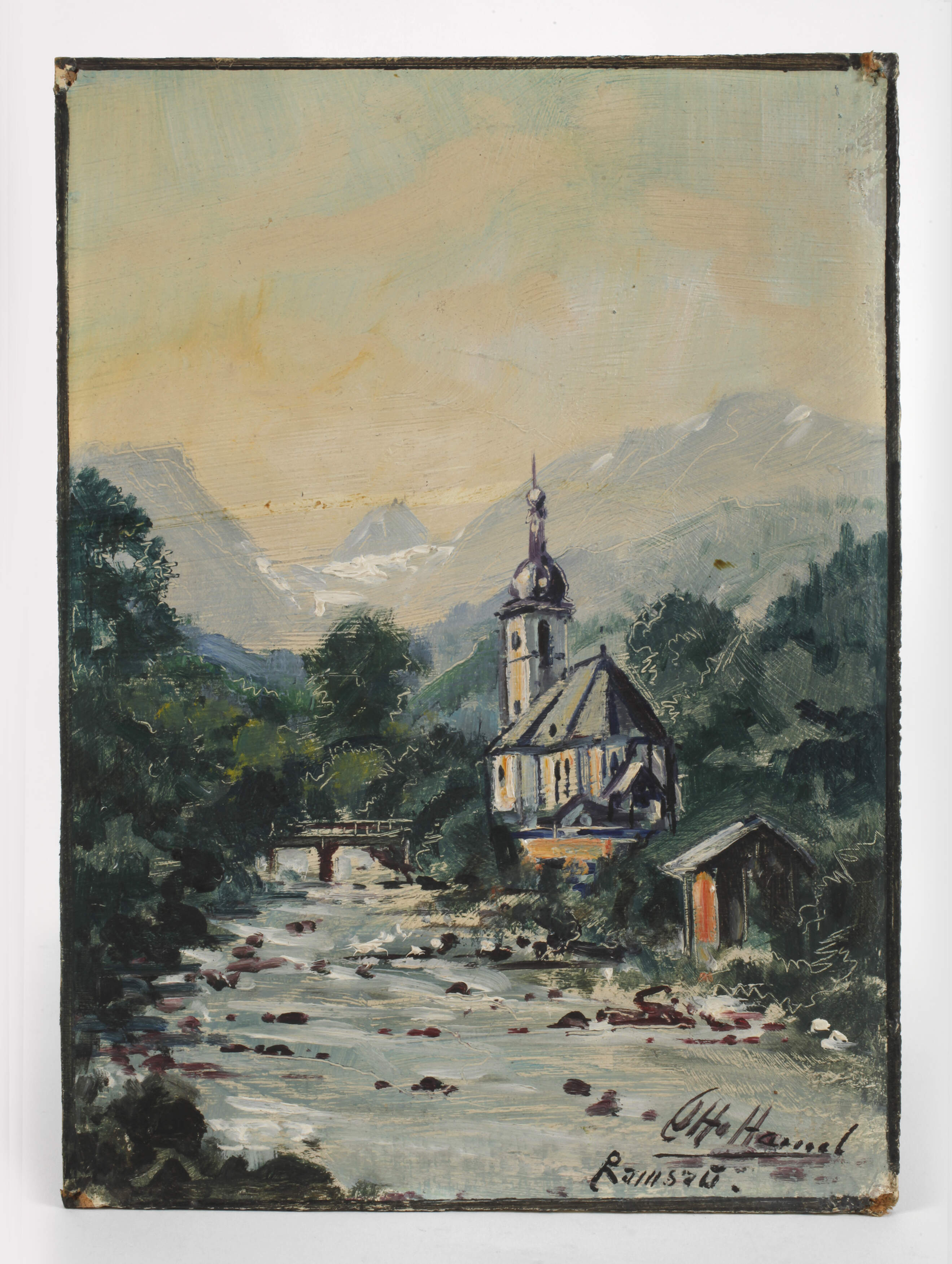 Otto Hamel, Ansicht von Ramsau