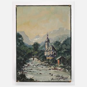 Otto Hamel, Ansicht von Ramsau