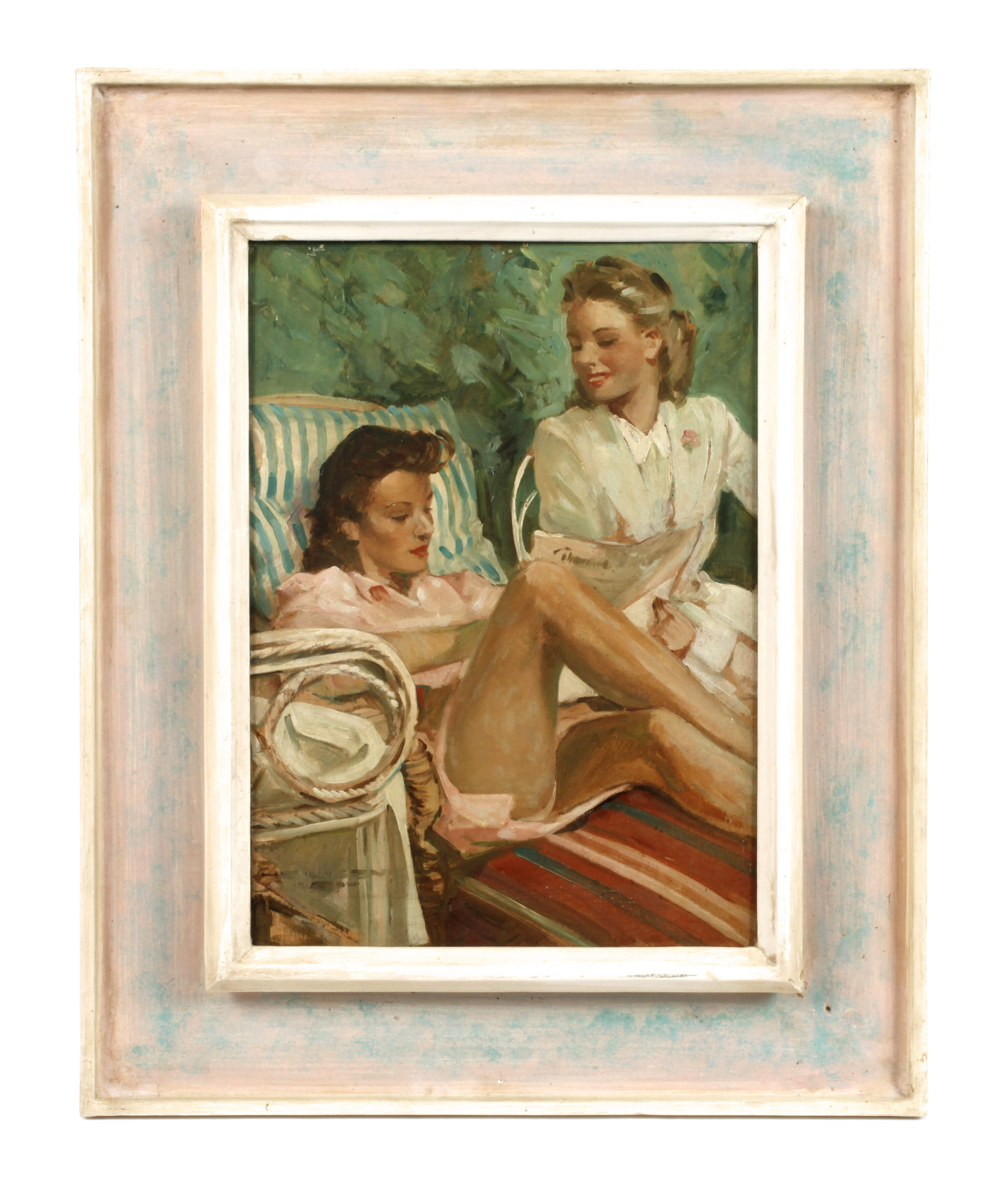 Kurt Heiligenstaedt, zwei junge Frauen