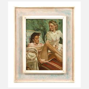 Kurt Heiligenstaedt, zwei junge Frauen