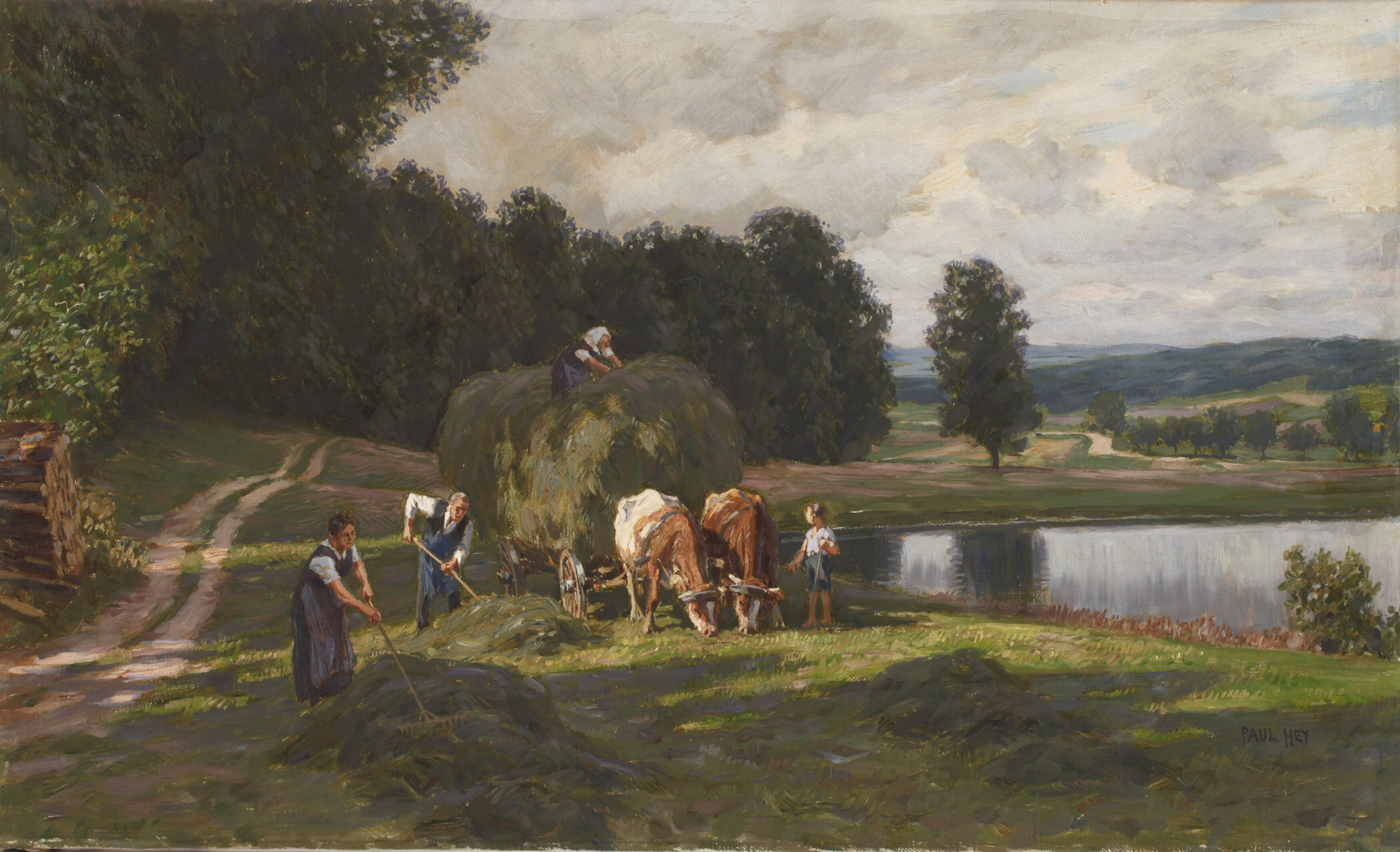 Paul Hey, Sommer auf dem Land