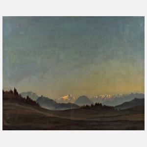 Christian Gotthard Hirsch, Schwarzwald Alpenblick