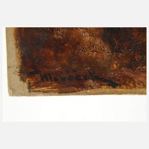 Anton Hlaváček, attr., Blick zur Langkofelgruppe