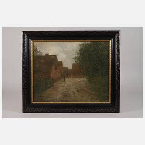 Rudolf Höckner, Morgendliche Dorfstraße