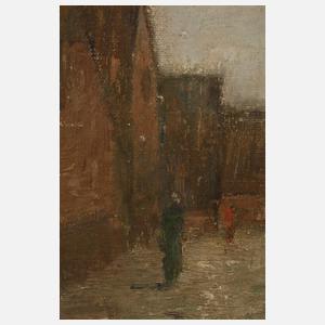 Rudolf Höckner, Morgendliche Dorfstraße