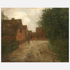 Rudolf Höckner, Morgendliche Dorfstraße