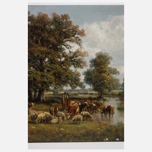 Hubert Kaplan, An der Tränke