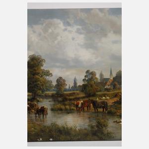 Hubert Kaplan, An der Tränke