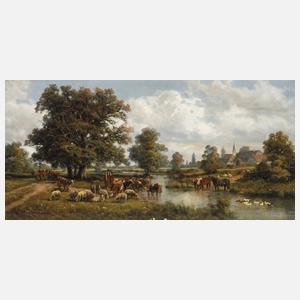 Hubert Kaplan, An der Tränke