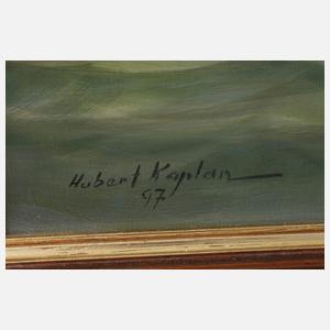 Hubert Kaplan, "Enten im Teich"