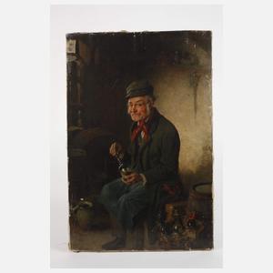 Hermann Kern, Ertappt! Stiller Zecher im Gewölbe