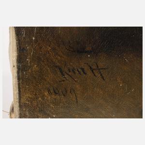 Hermann Kern, Ertappt! Stiller Zecher im Gewölbe