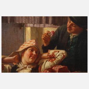 Otto Kirberg, Galante Küchenszene