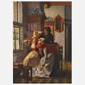 Otto Kirberg, Galante Küchenszene