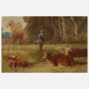 Klein, Bukolische Landschaft