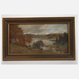 Erich Kubierschky, Herbstliche Seenlandschaft