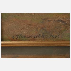 Erich Kubierschky, Herbstliche Seenlandschaft