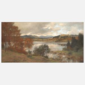 Erich Kubierschky, Herbstliche Seenlandschaft